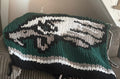 Chunky Knit Eagles Blanket